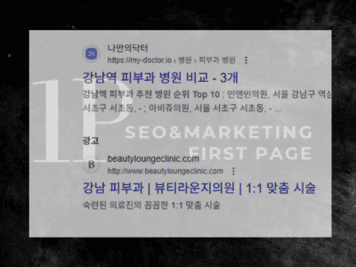 구글 애드워즈 대행 포트폴리오 1